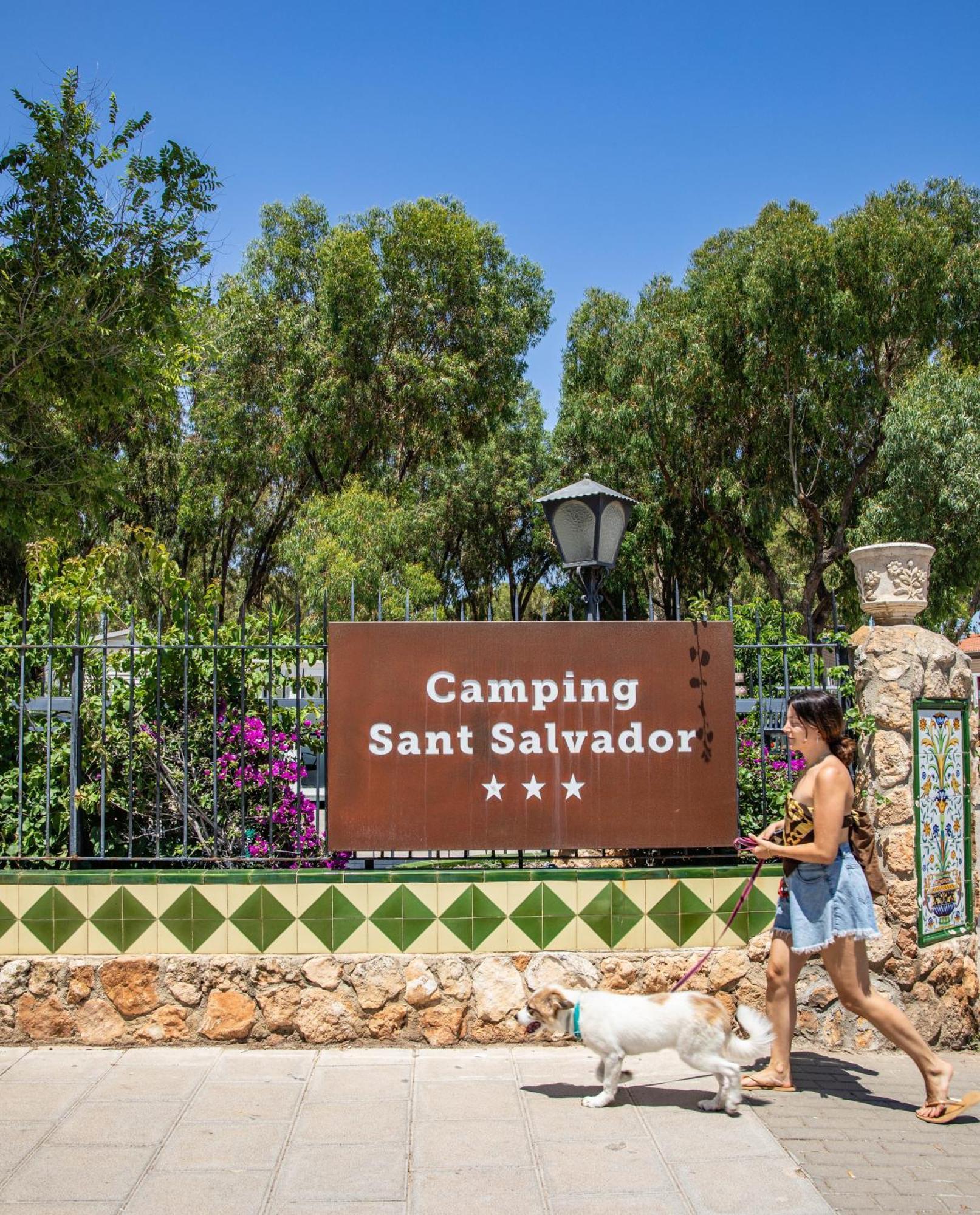 ホテル Camping Sant Salvador コマルガ エクステリア 写真